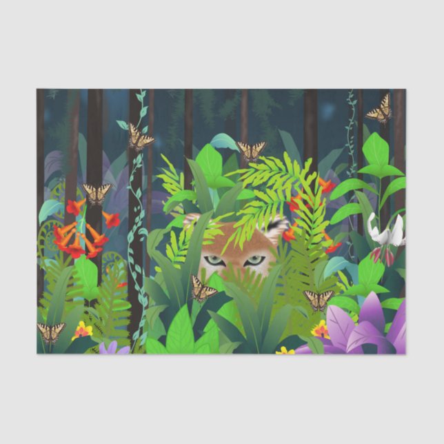 Hidden In The Foliage Tissue Paper (Front)