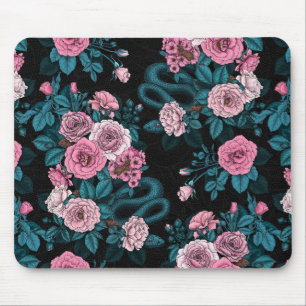 Hidden in the roses 2 mouse pad