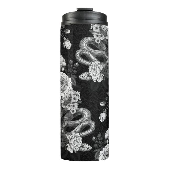 Hidden in the roses 3 thermal tumbler (Front)