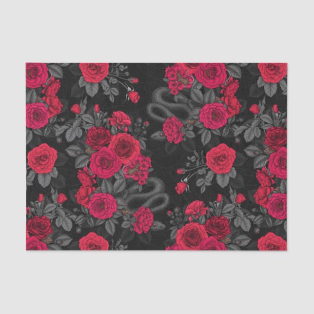 Hidden in the roses tissue paper (Front)