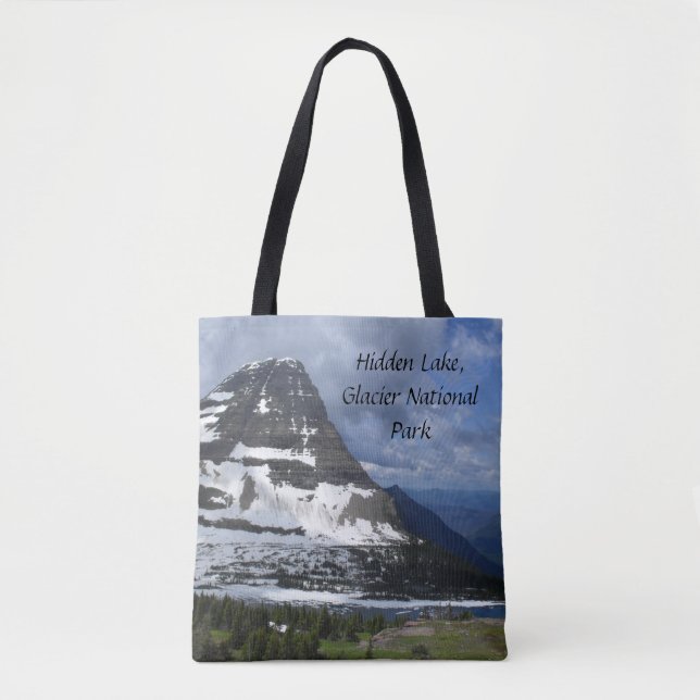 Hidden Lake Glacier National Park Landscape Photo Tote Bag (Front)
