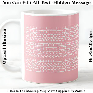 Hidden Message Love Your Soul, Custom 109P Quote Coffee Mug