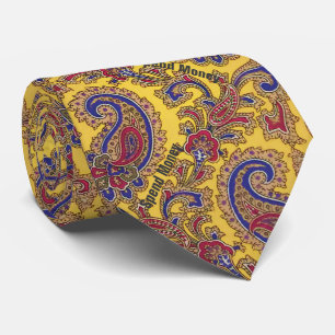 Hidden Message Necktie "Spend Money" or Customize