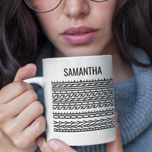 Hidden Message Ray of Sunshine Personalized Name Coffee Mug