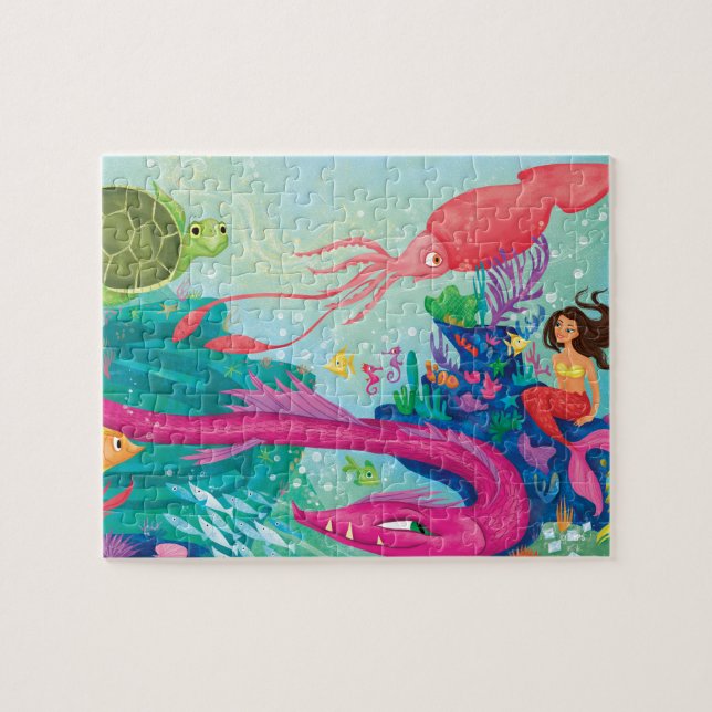 Hidden Ocean Treasures Jigsaw Puzzle (Horizontal)