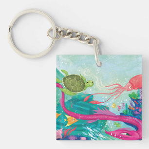 Hidden Ocean Treasures Keychain