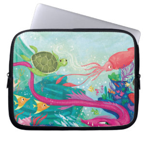 Hidden Ocean Treasures Laptop Sleeve