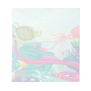 Hidden Ocean Treasures Notepad