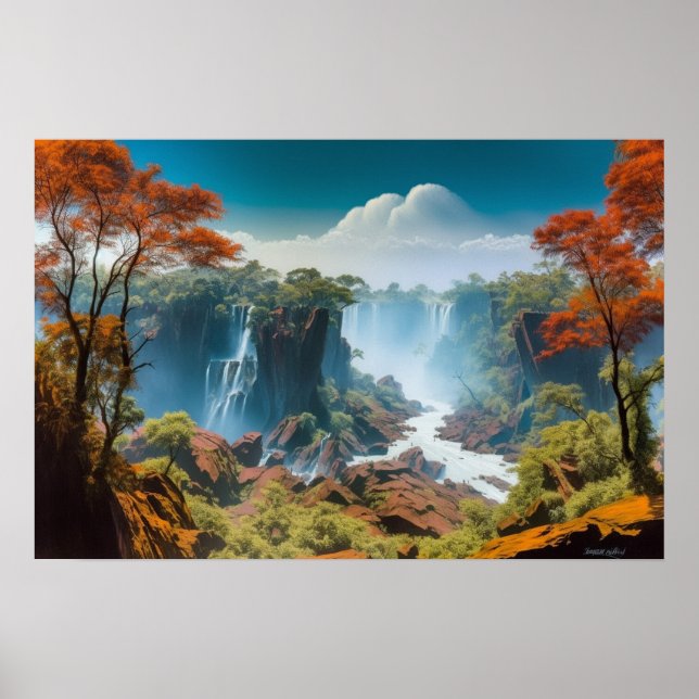 Hidden paradise in the jungle poster (Front)