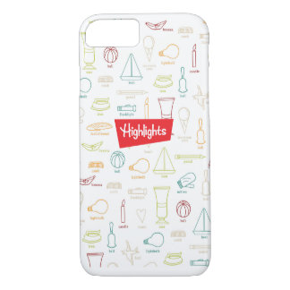 Hidden Pictures with Logo Phone Case