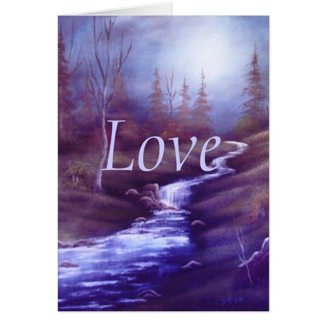 Hidden Stream "Love" Card (Front)