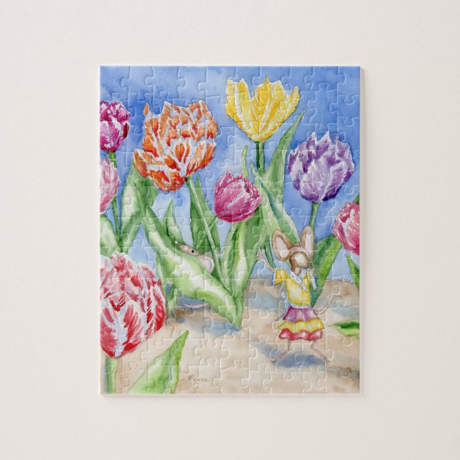 "Hide and Seek" 110-Piece Jigsaw Puzzle (Vertical)