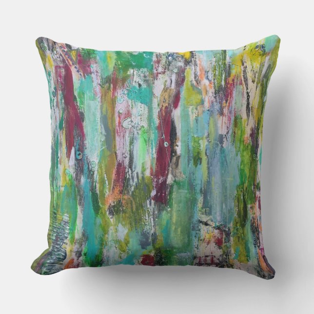 Hide and Seek 20 x 20 Poly Throw Pillow (Front)