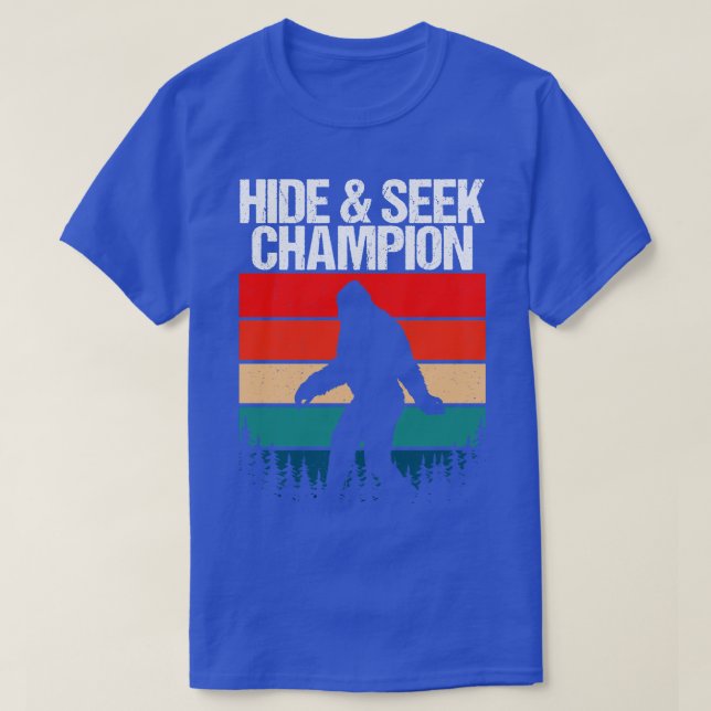 Hide And Seek Champion T-Shirt (Design Front)