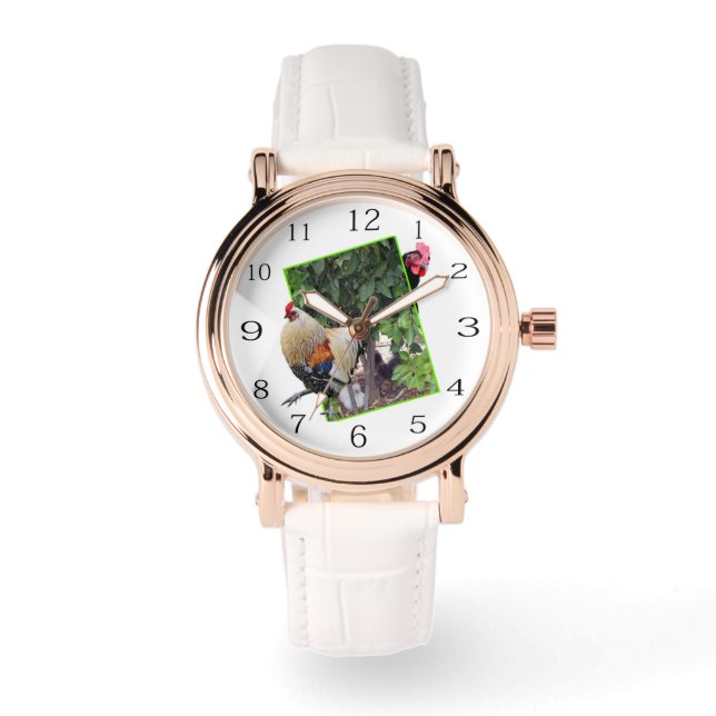 Hide And Seek: Chicken Peekaboo Design, Watch (Front)