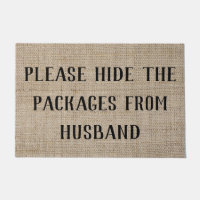 Hide Packages from Husband Funny