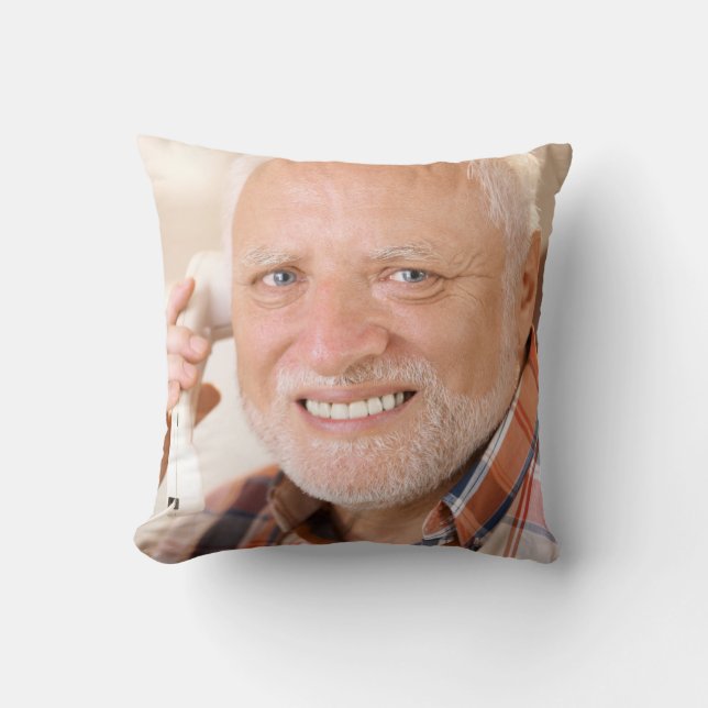 Hide The Pain Harold Pillow (Front)