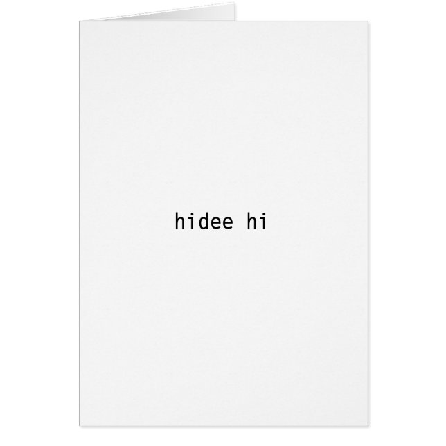 Hidee Hi (Front)