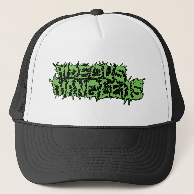Hideous Mangleus Trucker Hat (Front)