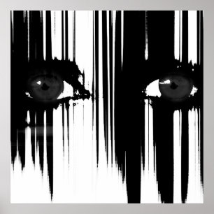 Hiding Behind the Pain Poster