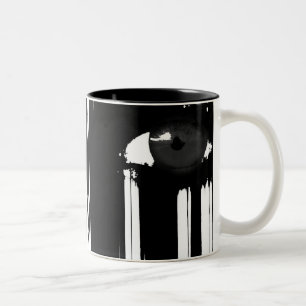 Hiding Behind The Pain Two-Tone Coffee Mug