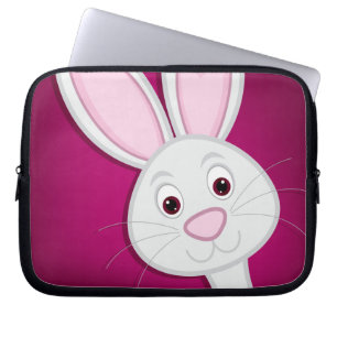 Hiding Easter Bunny Laptop Sleeve