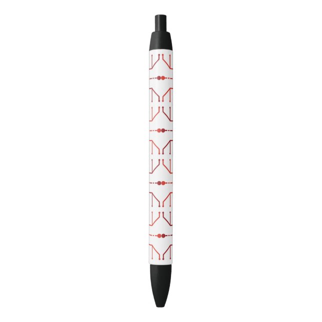 Hieroglyph Abstract Pattern Pen (Front Vertical)