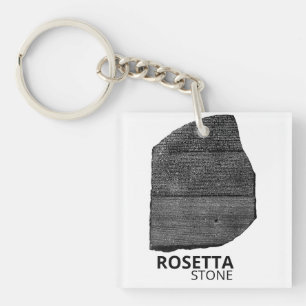 Hieroglyph Ancient Egypt Language Engraved Text    Keychain