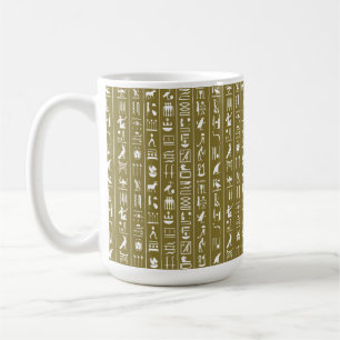 Hiéroglyphes égyptien Café Mug