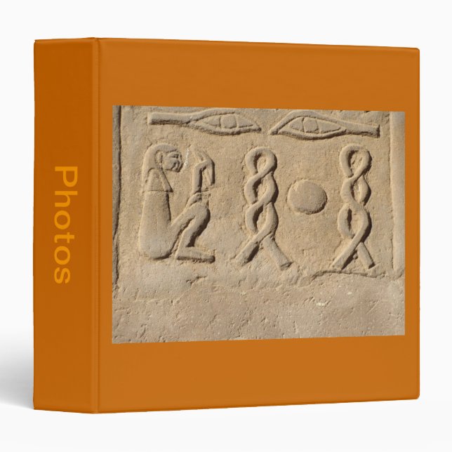 Hieroglyphics Binder (Front/Spine)