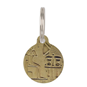 Hieroglyphs Pet Tag