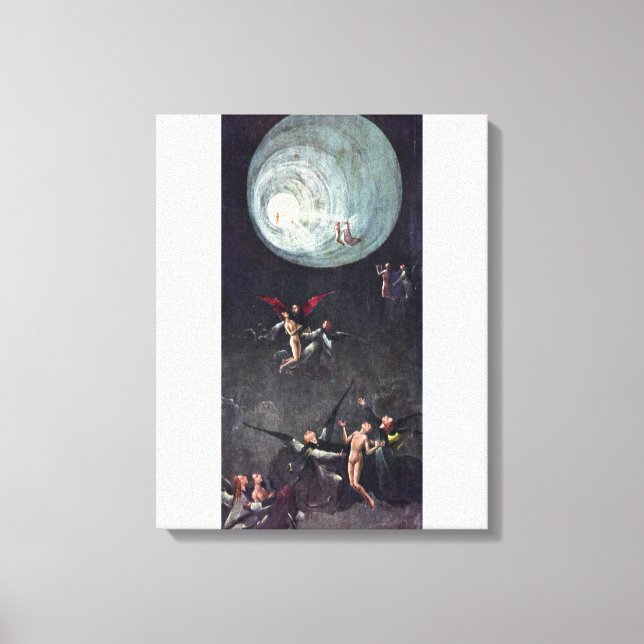 Hieronymus Bosch - Ascent of the Blessed Canvas Print (Front)