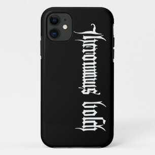 Hieronymus Bosch signature autograph painter medie iPhone 11 Case