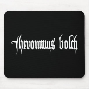 Hieronymus Bosch signature autograph painter medie Mouse Pad