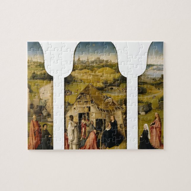 Hieronymus Bosch- The Adoration of the Magi Jigsaw Puzzle (Horizontal)
