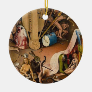 Hieronymus Bosch-The Garden of Hell Ceramic Ornament