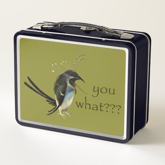 Hieronymus Bosch's Bird Metal Lunchbox (Dos)