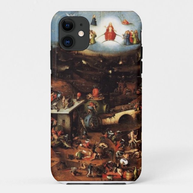 Hieronymus Bosch's Hell on your iPhone5 cover (Back)