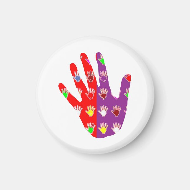 HiFi High5 HighFIVE HAND des cadeaux pour tous Magnet (Front)