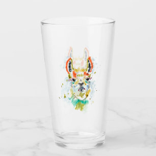 Hifi Llama - Portrait Glass
