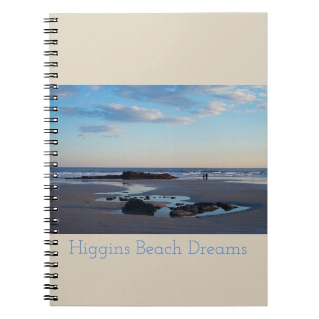 Higgins Beach Dream Notebook (Front)