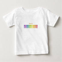 Higgins Beach  Rainbow Typography Personalized