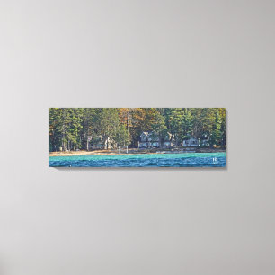 Higgins Lake house No. 47 Canvas Print