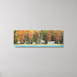 Higgins Lake house No. 52 Canvas Print