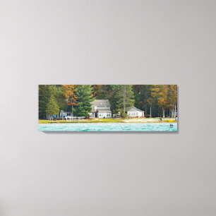 Higgins Lake house No. 64 Canvas Print
