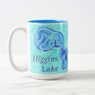 Higgins Lake Mug from Original Painting
