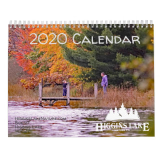 Higgins Lake Nature 2020 Calendrier c