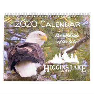 Higgins Lake Nature 2020 Calendrier c