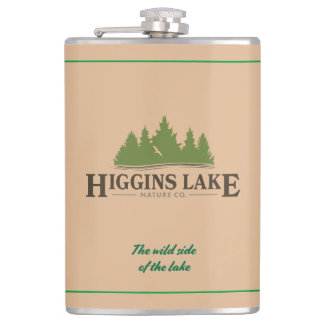 Higgins Lake Nature flask