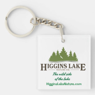 Higgins Lake Nature Keychain